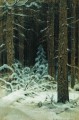 in winter 1883 classical landscape Ivan Ivanovich forest